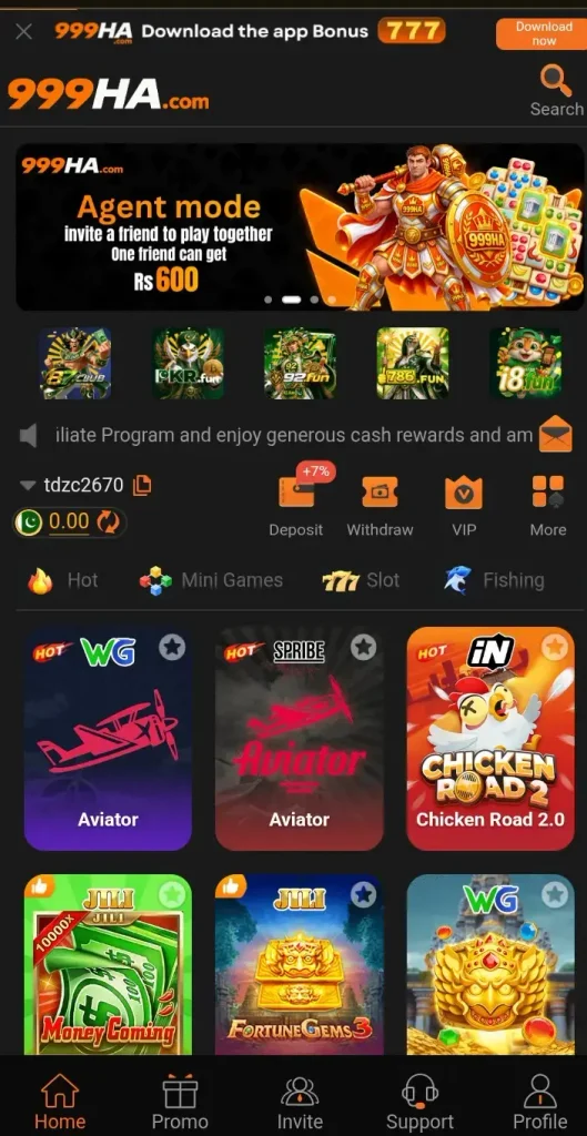 999ha game lobby image