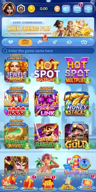 svip club game lobby image